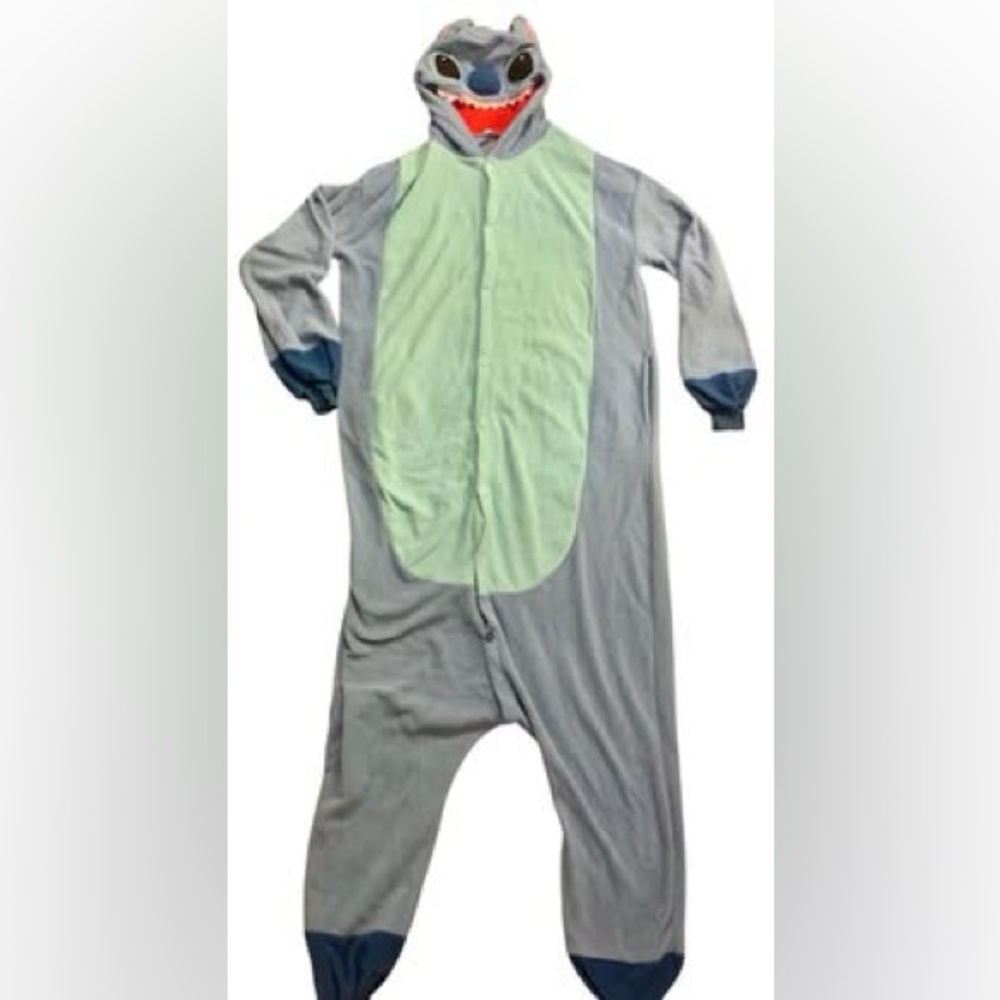 Lilo& Stitch One Piece Costume, Jumpsuit, PJs, Cosplay Adult Size XXL